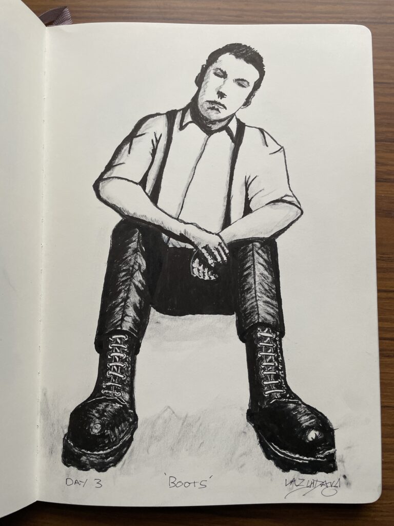 Inktober 2024 Day 3 'Boots'