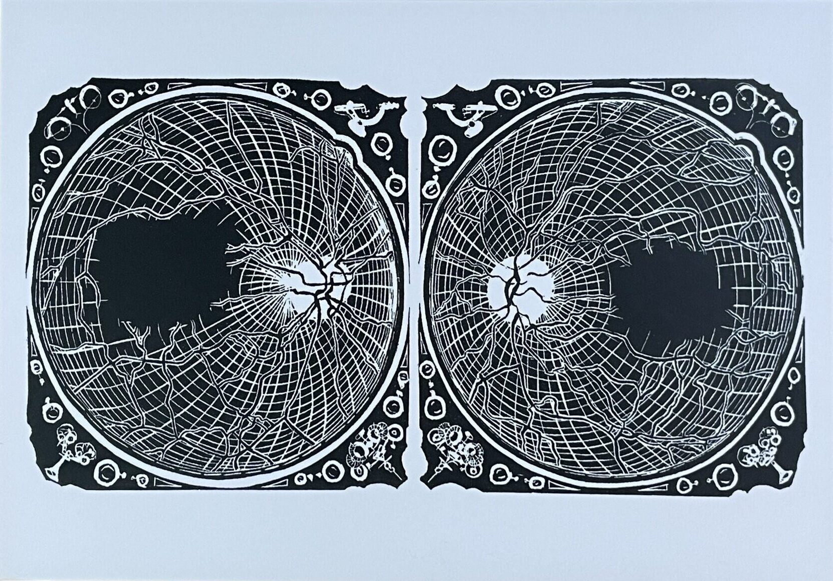 Look Into My Eyes Greetings Card