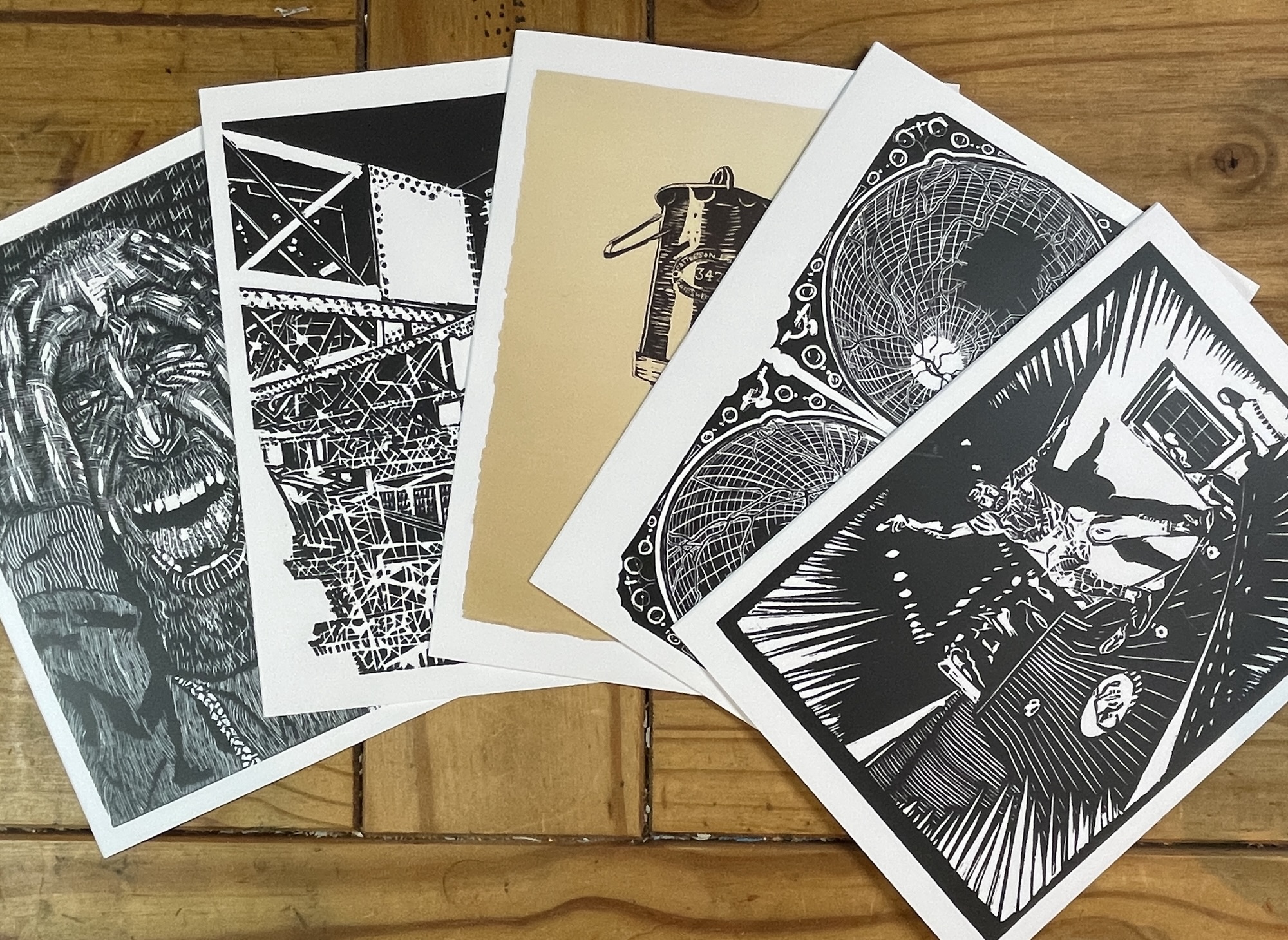 Pack of 5 Greetings Cards - Image 2